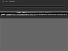 Tablet Screenshot of homecinema.net